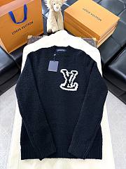 Okify Louis Vuitton Black Wool Sweater  - 4