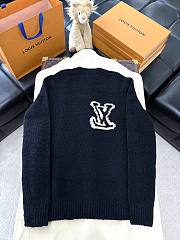Okify Louis Vuitton Black Wool Sweater  - 1