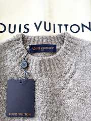 Okify Louis Vuitton Gray Wool Sweater  - 5