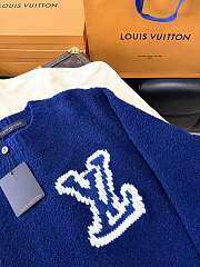 Okify Louis Vuitton Blue Wool Sweater  - 6