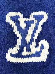 Okify Louis Vuitton Blue Wool Sweater  - 3