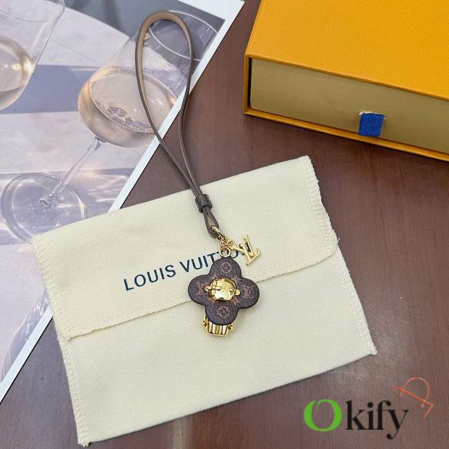 Okify Louis Vuitton Mini Vivienne Brown Bag Charm M02177 - 1