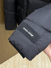 Okify Canada Goose Black Hooded Down Jacket - 2