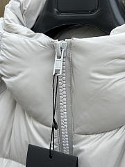 Okify Canada Goose White Hooded Down Jacket - 6