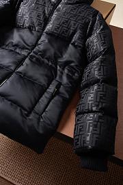 Okify Fendi Black Waist Down Jacket  - 2
