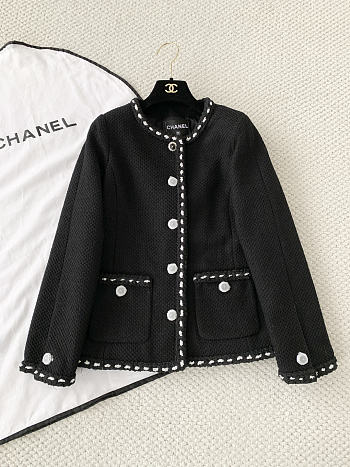 Okify CC 26C Black Tweed Jacket 