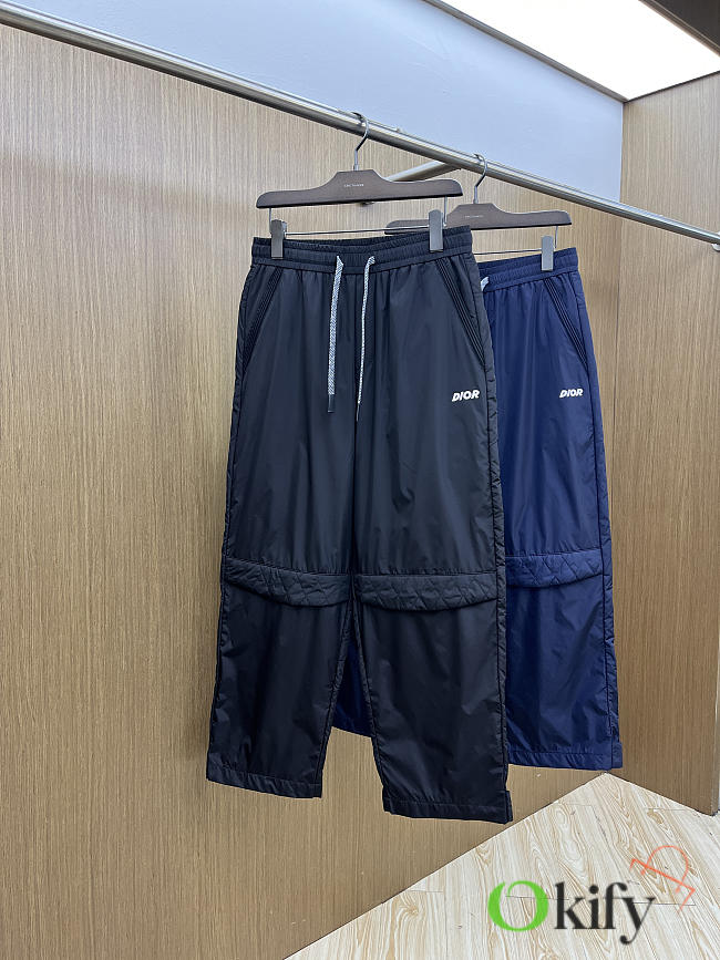 Okify Dior Black Casual Pants (has big size) - 1