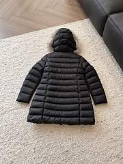 Okify Moncler Black Long Down Jacket  - 2