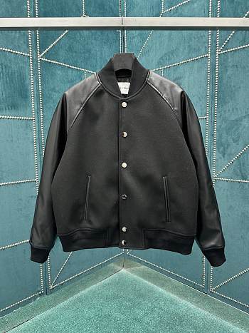 Okify Givenchy Black Baseball Jacket