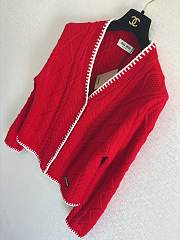 Okify MiuMiu Red Women Cardigan  - 4