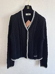 Okify MiuMiu Black Women Cardigan  - 1