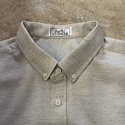 Okify Hermes White Long Sleeve Shirt (has big size) - 2