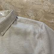 Okify Hermes White Long Sleeve Shirt (has big size) - 5