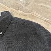 Okify Hermes Black Long Sleeve Shirt (has big size) - 4