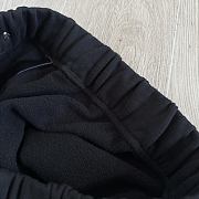 Okify Chrome Heart Black Sanskrit Half-zip Men Shorts - 6