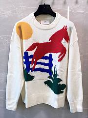 Okify Amiri White Sweater  - 1