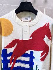 Okify Amiri White Sweater  - 6