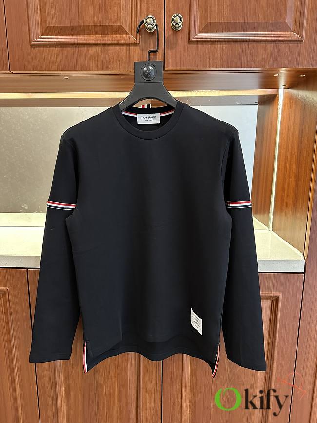 Okify Thow Browne Black Men Sweater (has big size) - 1