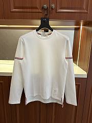 Okify Thow Browne White Men Sweater (has big size) - 1