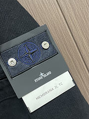 Okify Stone Island Black Shirt Jacket  - 6