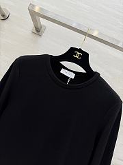 Okify The Row Black Round Neck Dress - 2