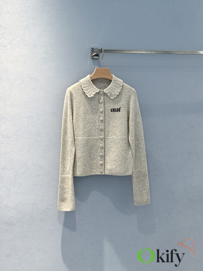 Okify Chloe Gray Women Shirt - 1