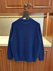 Okify Loro Piana Dark Blue Sweater  - 2