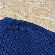Okify Loro Piana Dark Blue Sweater  - 4
