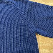 Okify Loro Piana Dark Blue Sweater  - 5