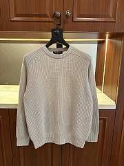 Okify Loro Piana White Sweater - 1
