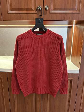 Okify Loro Piana Red Sweater