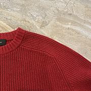 Okify Loro Piana Red Sweater - 5