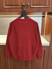 Okify Loro Piana Red Sweater - 2
