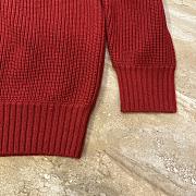 Okify Loro Piana Red Sweater - 3