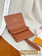 Okify Louis Vuitton Low Key Compact Wallet Brown Cognac M12148 11x8.5x2cm - 4
