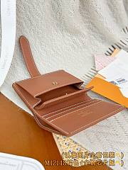 Okify Louis Vuitton Low Key Compact Wallet Brown Cognac M12148 11x8.5x2cm - 2