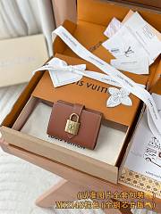 Okify Louis Vuitton Low Key Compact Wallet Brown Cognac M12148 11x8.5x2cm - 1