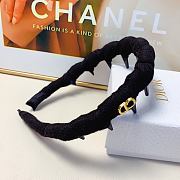 Okify Dior Black Headband  - 3