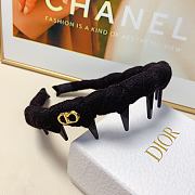 Okify Dior Black Headband  - 4