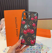 Okify Louis Vuitton Cherry Phone Case - 1