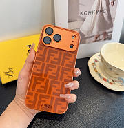Okify Fendi Orange Phone Case - 5