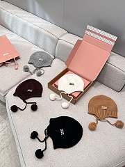 Okify MiuMiu Knitted Earflap Beanie - 1