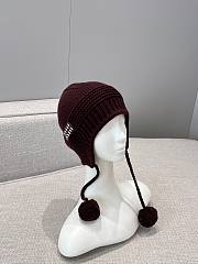 Okify MiuMiu Knitted Earflap Beanie - 4
