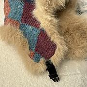 Okify Prada Colorful Knitted Earflap Ski Hat 1 - 4