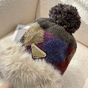 Okify Prada Colorful Knitted Earflap Ski Hat 2 - 4