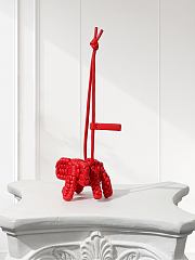 Okify Bottega Veneta Woven Elephant Bag Charm - 2