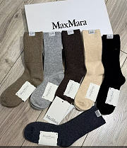 Okify MaxMara Set Of 6 Cashmere Socks - 4