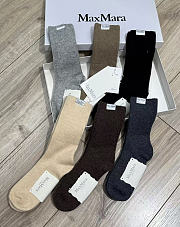Okify MaxMara Set Of 6 Cashmere Socks - 1