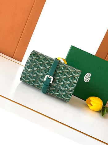 Okify Goyard Voyage Double Green Watch Box 16x10.5x6.5cm