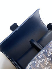 Okify Goyard Voyage Double Dark Blue Watch Box 16x10.5x6.5cm - 6